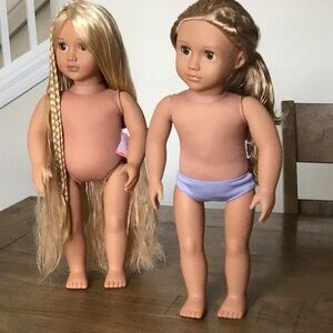 Our Generation dolls-lot of 2